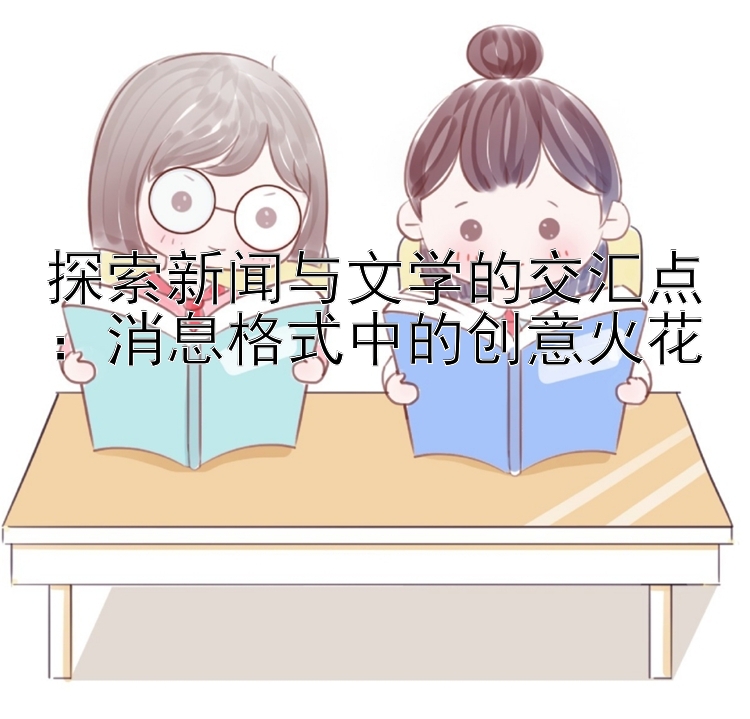 探索新闻与文学的交汇点：消息格式中的创意火花