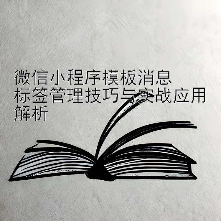 微信小程序模板消息  
标签管理技巧与实战应用解析