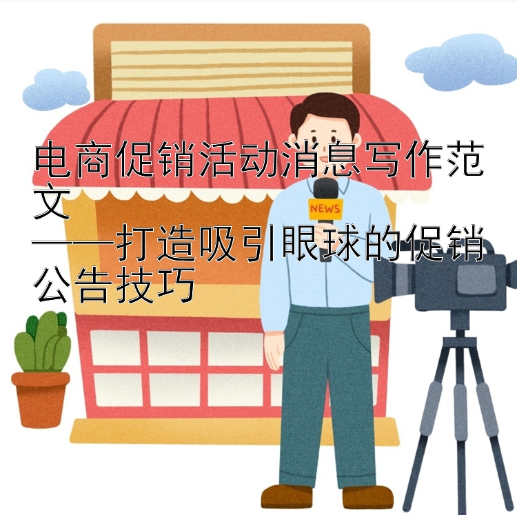 电商促销活动消息写作范文  
——打造吸引眼球的促销公告技巧