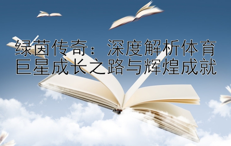 绿茵传奇：深度解析体育巨星成长之路与辉煌成就